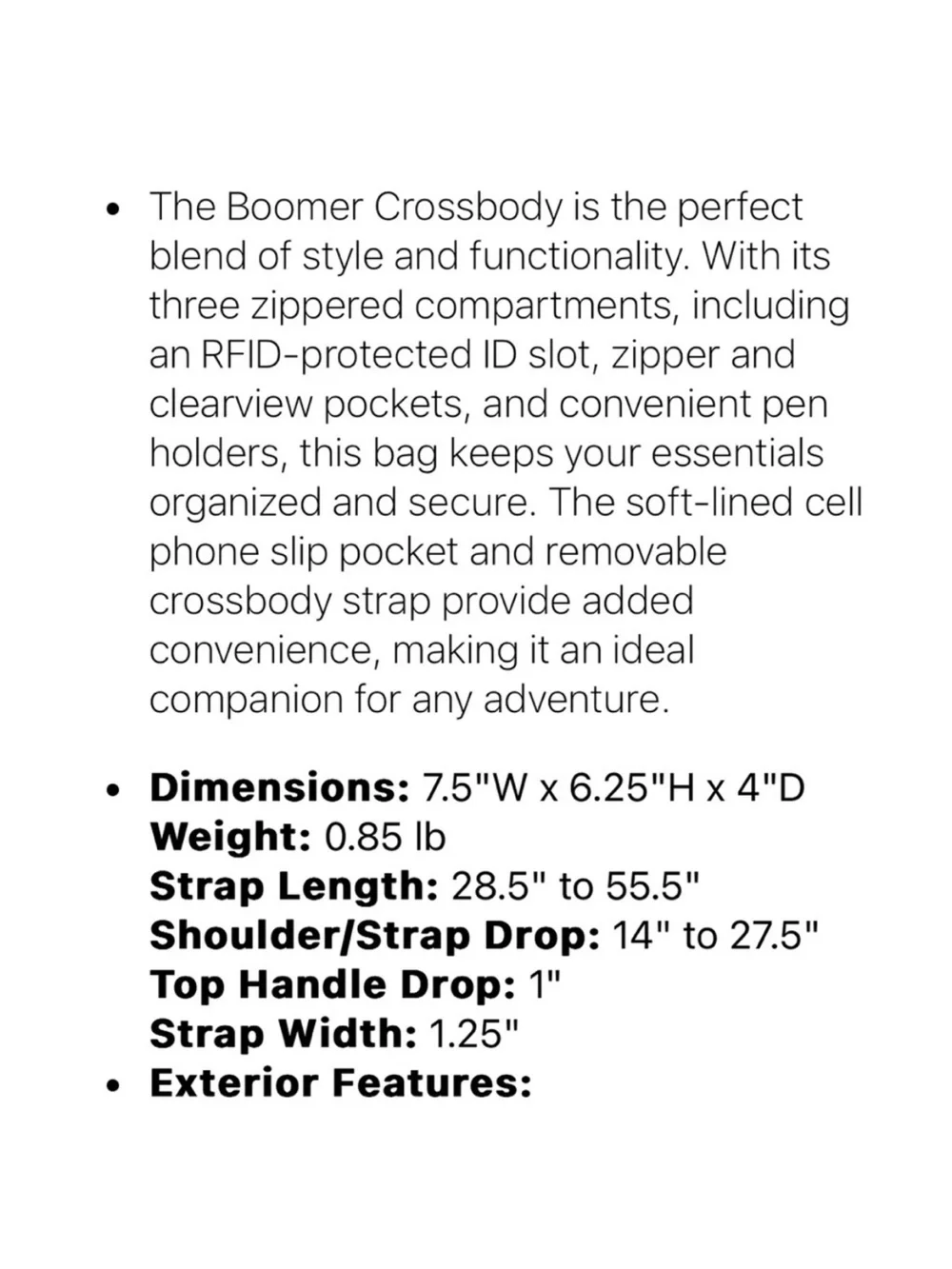 NWOT Lug Boomer Crossbody Bag in Papaya